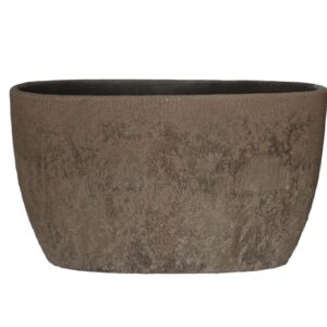 Ovaal Benton L45D16H27cm Bruin